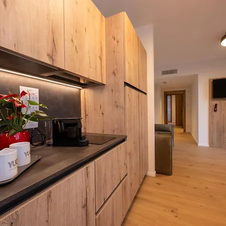 Garden Park Le Albere Quadrilocale Con Balcone Апартаменты Тренто